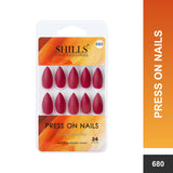 Matte Solid Color Nails Square(SPN677-SPN686) - Shills Professional