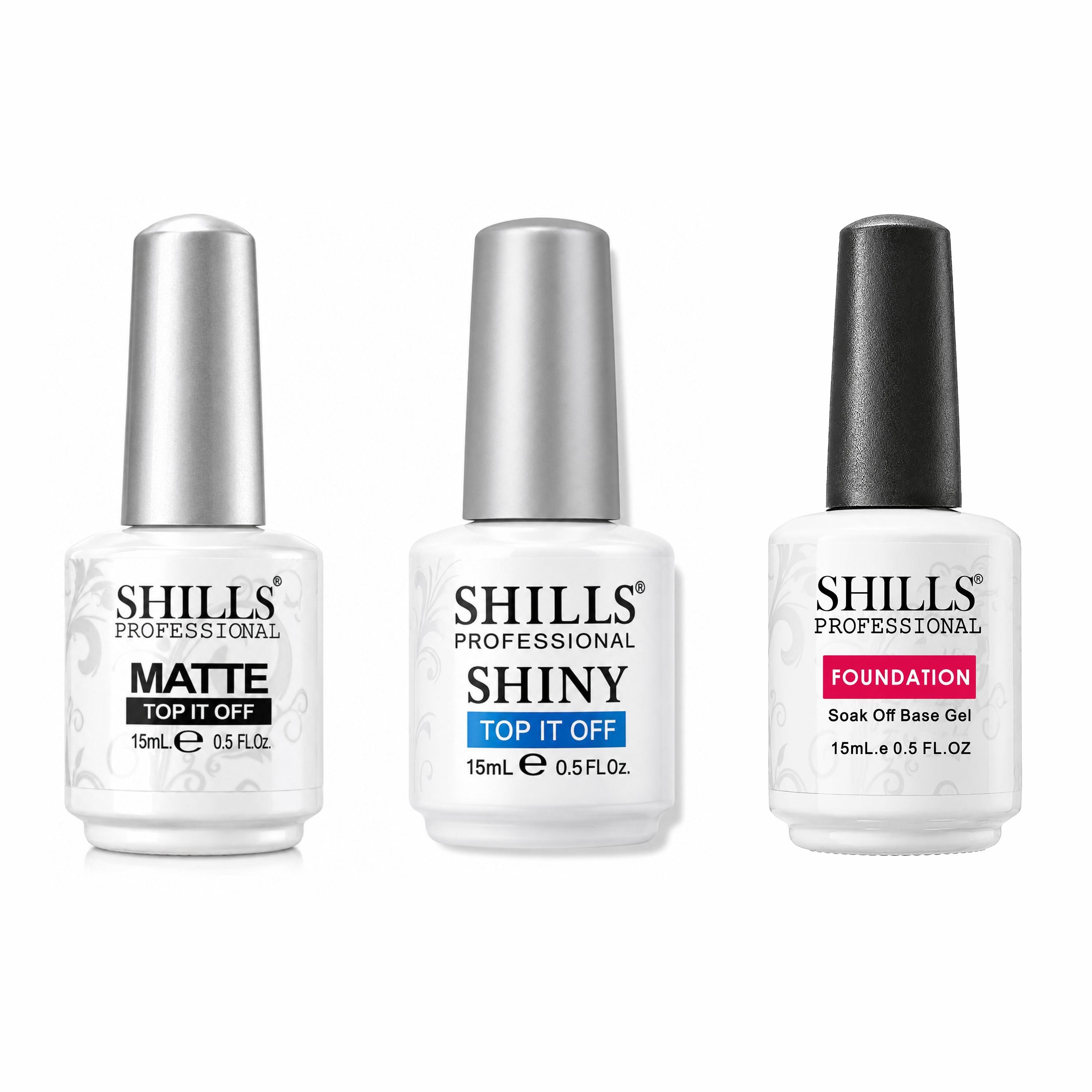 Nail Base Coat and Glossy Top Coat Combo