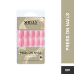 Glossy Solid Color Nails Square(SPN579-SPN604) - Shills Professional