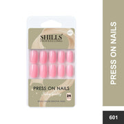 Glossy Solid Color Nails Square(SPN579-SPN604) - Shills Professional