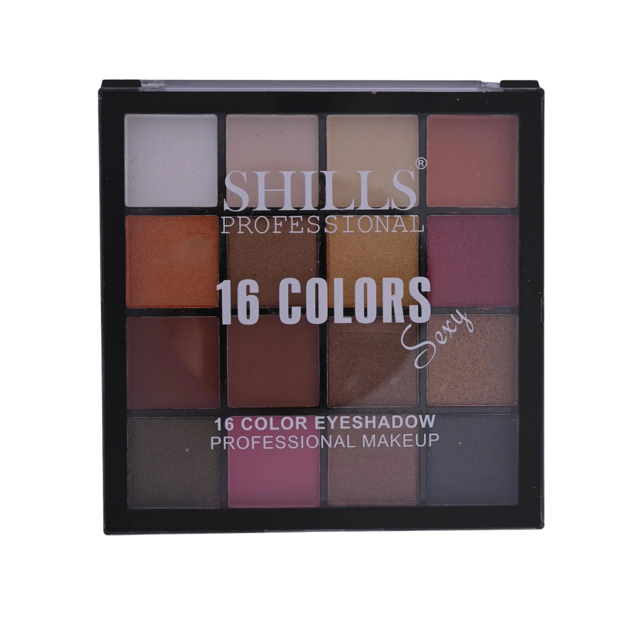 16 Colors Eyeshadow Palette - Shills Professional