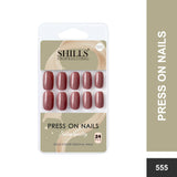 Glossy Solid Color Nails Square(SPN553-SPN578) - Shills Professional