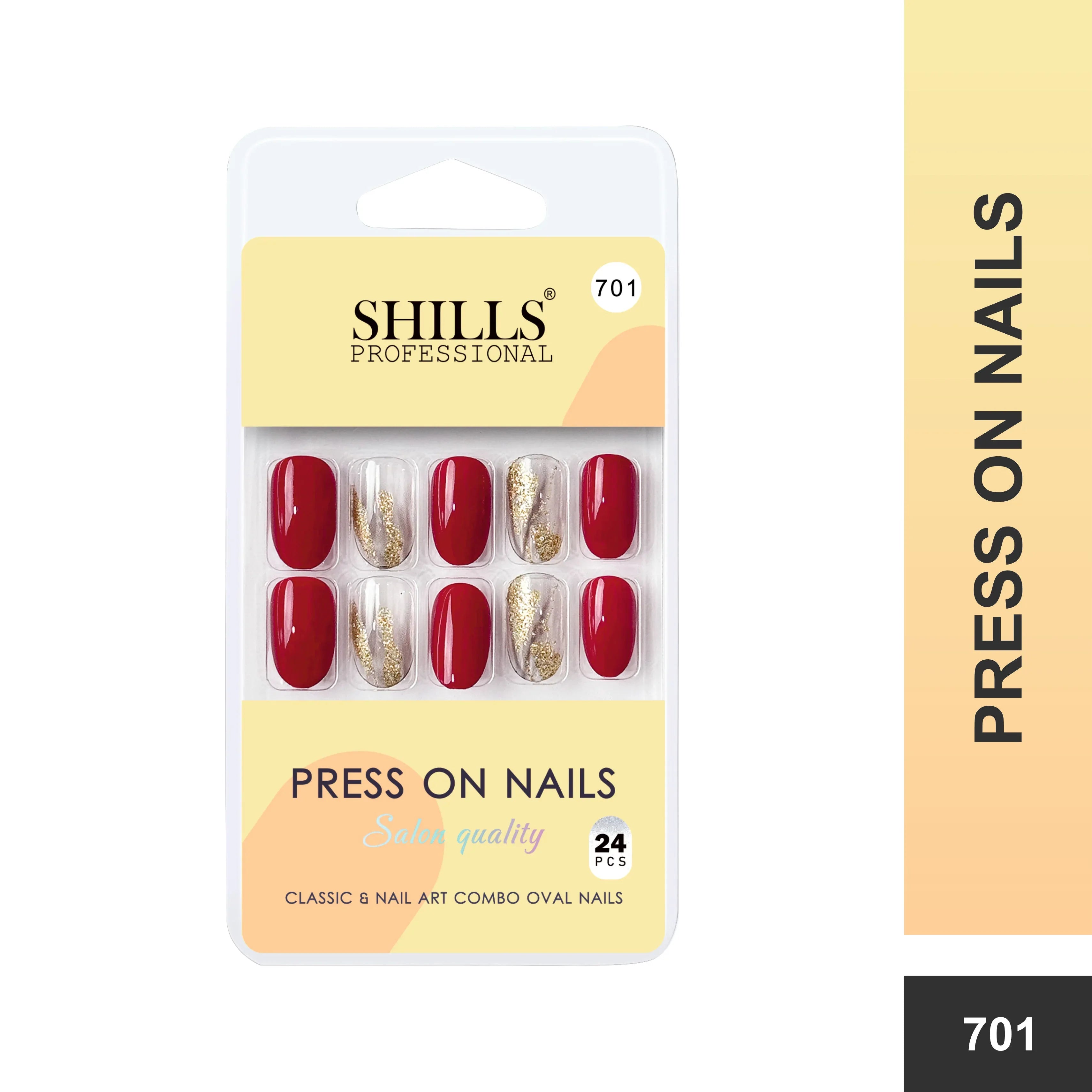 Pure And Nail Art Combo(SPN699-SPN707) - Shills Professional