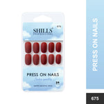 Matte Solid Color Nails Square(SPN667-SPN676) - Shills Professional