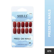 Matte Solid Color Nails Square(SPN667-SPN676) - Shills Professional