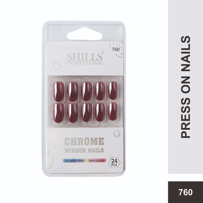 Press On Chrome Mirror Nails( SPN755-SPN764)