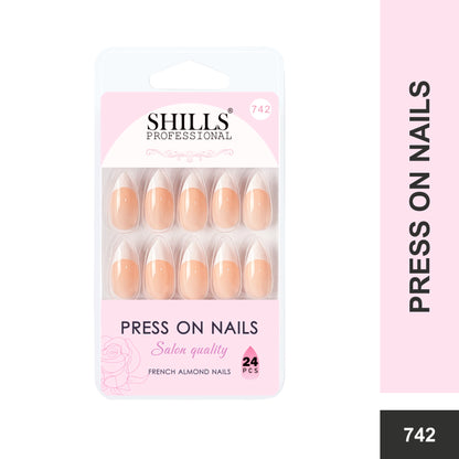 French Press On Nails Sharp Almond (Spn734-Spn746)