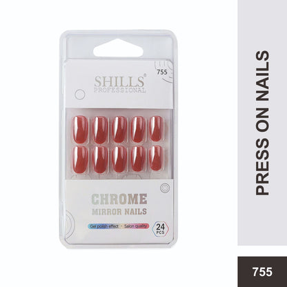 Press On Chrome Mirror Nails( SPN755-SPN764)