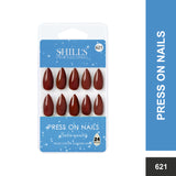 Glossy Solid Color Nails Sharp Almond(SPN605-SPN630)