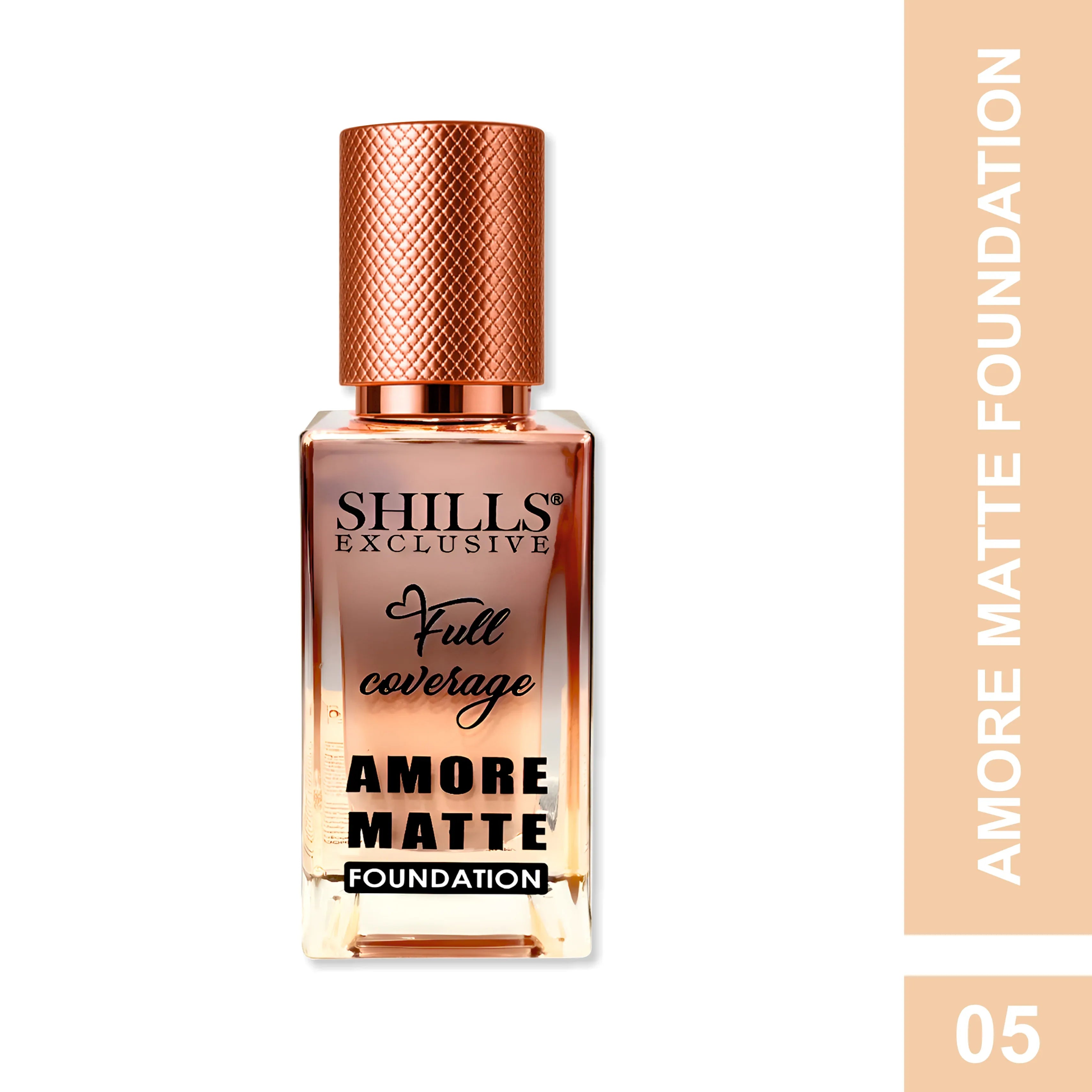 Full Coverage Amore Matte Foundation - Shills Professional