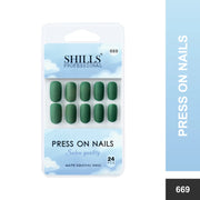 Matte Solid Color Nails Square(SPN667-SPN676) - Shills Professional