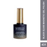 Black Glass Cat Magnetic Gel Polish