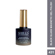 Black Glass Cat Magnetic Gel Polish