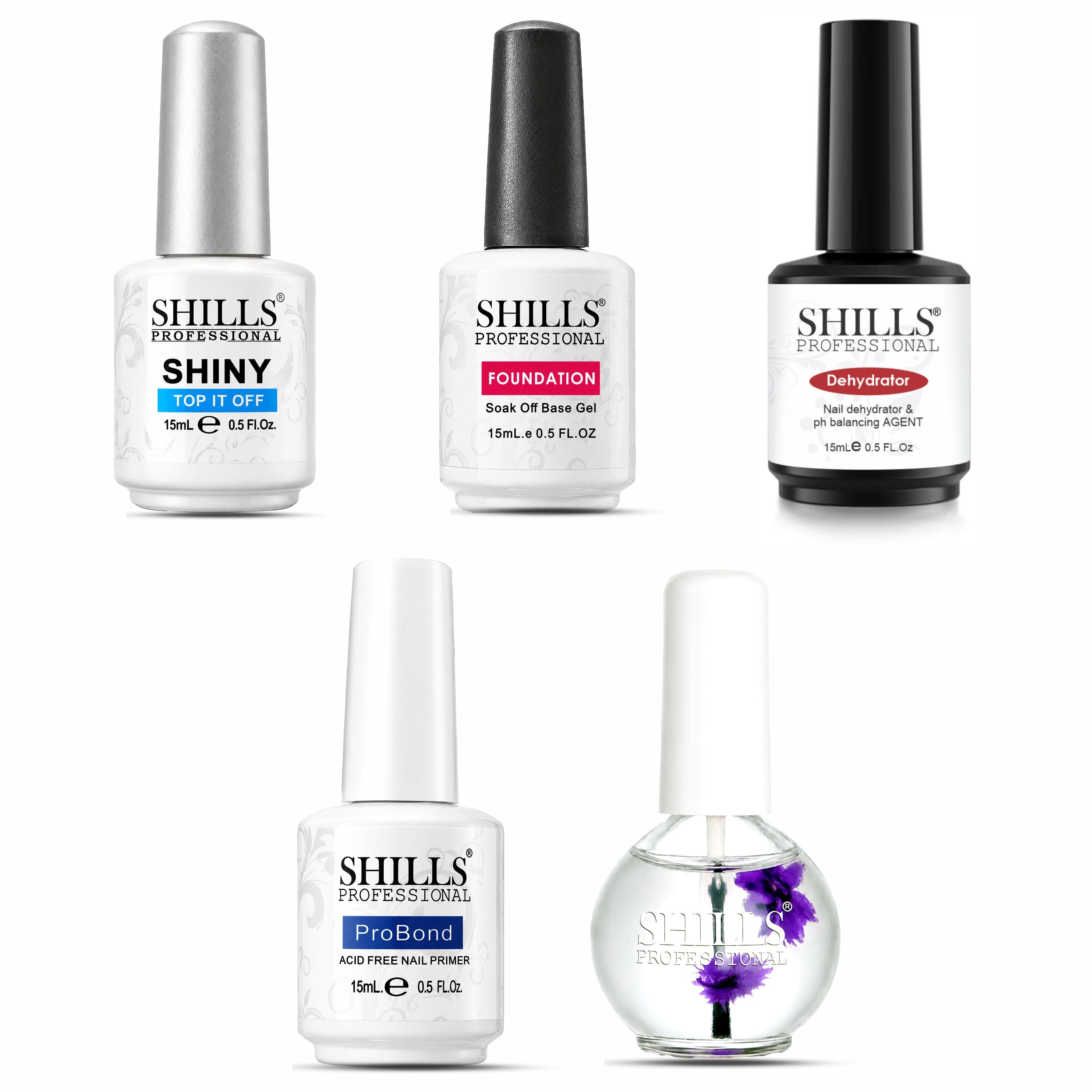 Nail Art Applicator Combo Kit for UV LED Gel