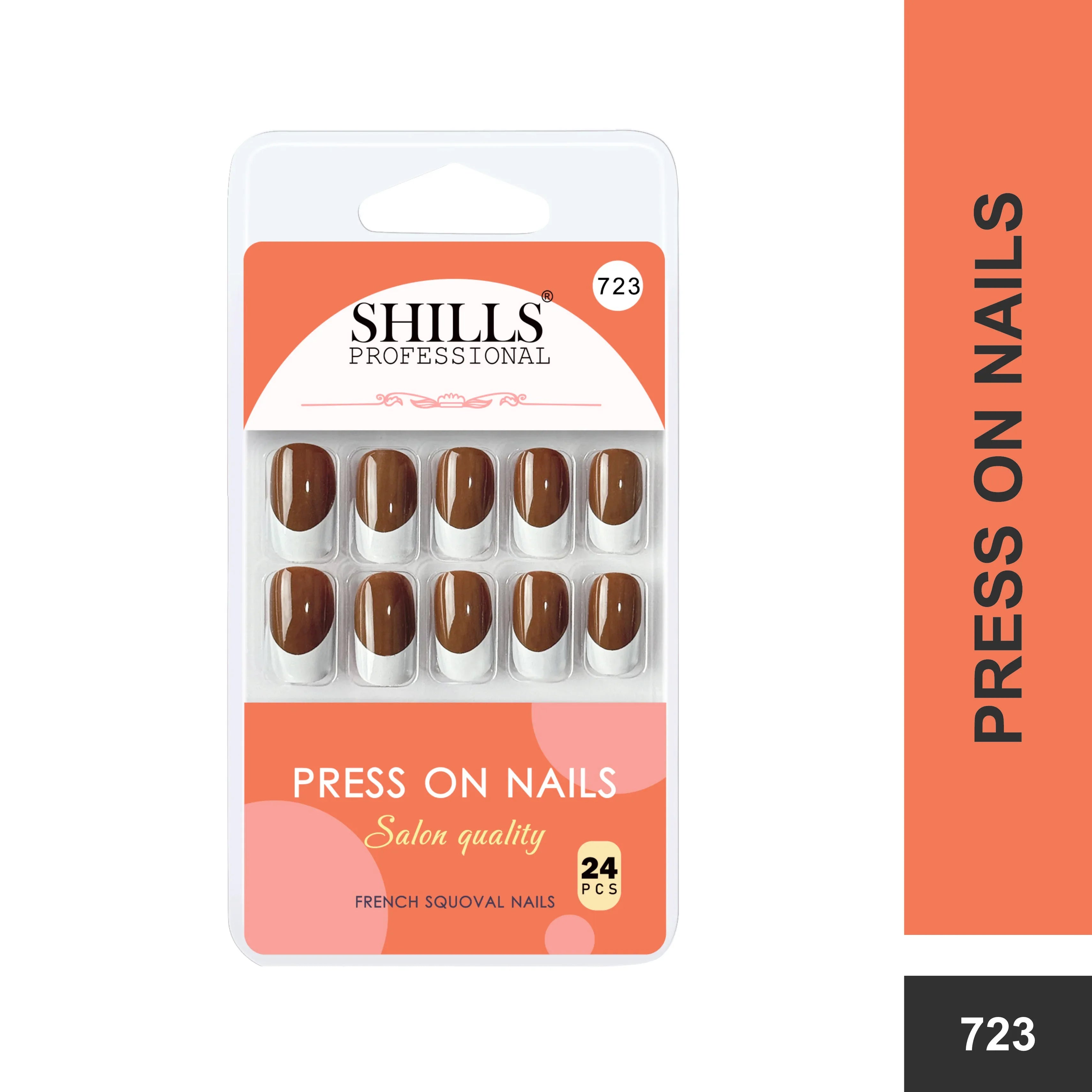 French Nails Squoval(SPN721-SPN733) - Shills Professional
