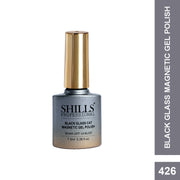 Black Glass Cat Magnetic Gel Polish