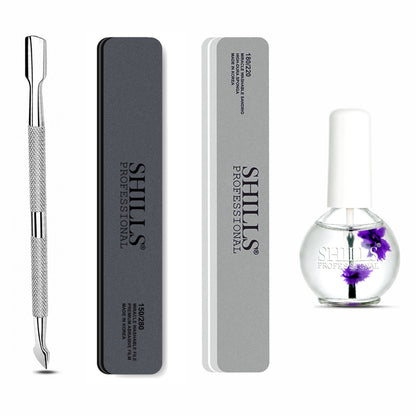 Nail Care Kit with Cuticle Oil & Nail Prep