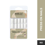Glossy Solid Color Nails Square(SPN553-SPN578) - Shills Professional