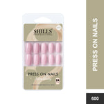Glossy Solid Color Nails Square(SPN579-SPN604) - Shills Professional