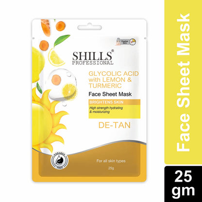 Face Sheet Mask De-Tan 25gm WHT