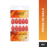 Matte Solid Color Nails Square(SPN677-SPN686) - Shills Professional