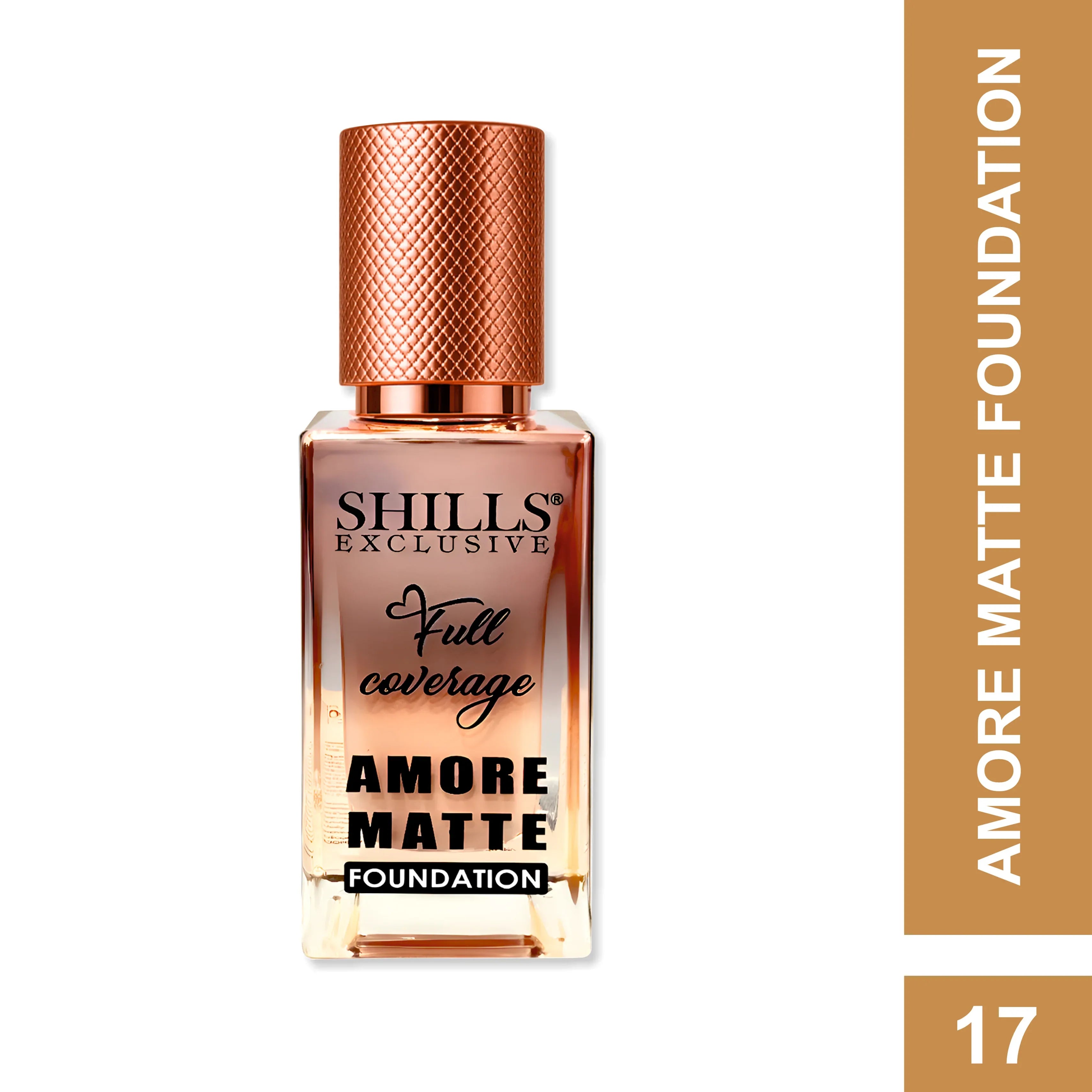 Full Coverage Amore Matte Foundation - Shills Professional