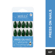 Glossy Solid Color Nails Sharp Almond(SPN605-SPN630)