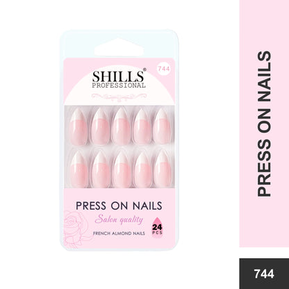 French Nails Sharp Almond (SPN734-SPN746) - Shills Professional