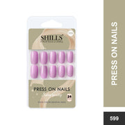 Glossy Solid Color Nails Square(SPN579-SPN604) - Shills Professional