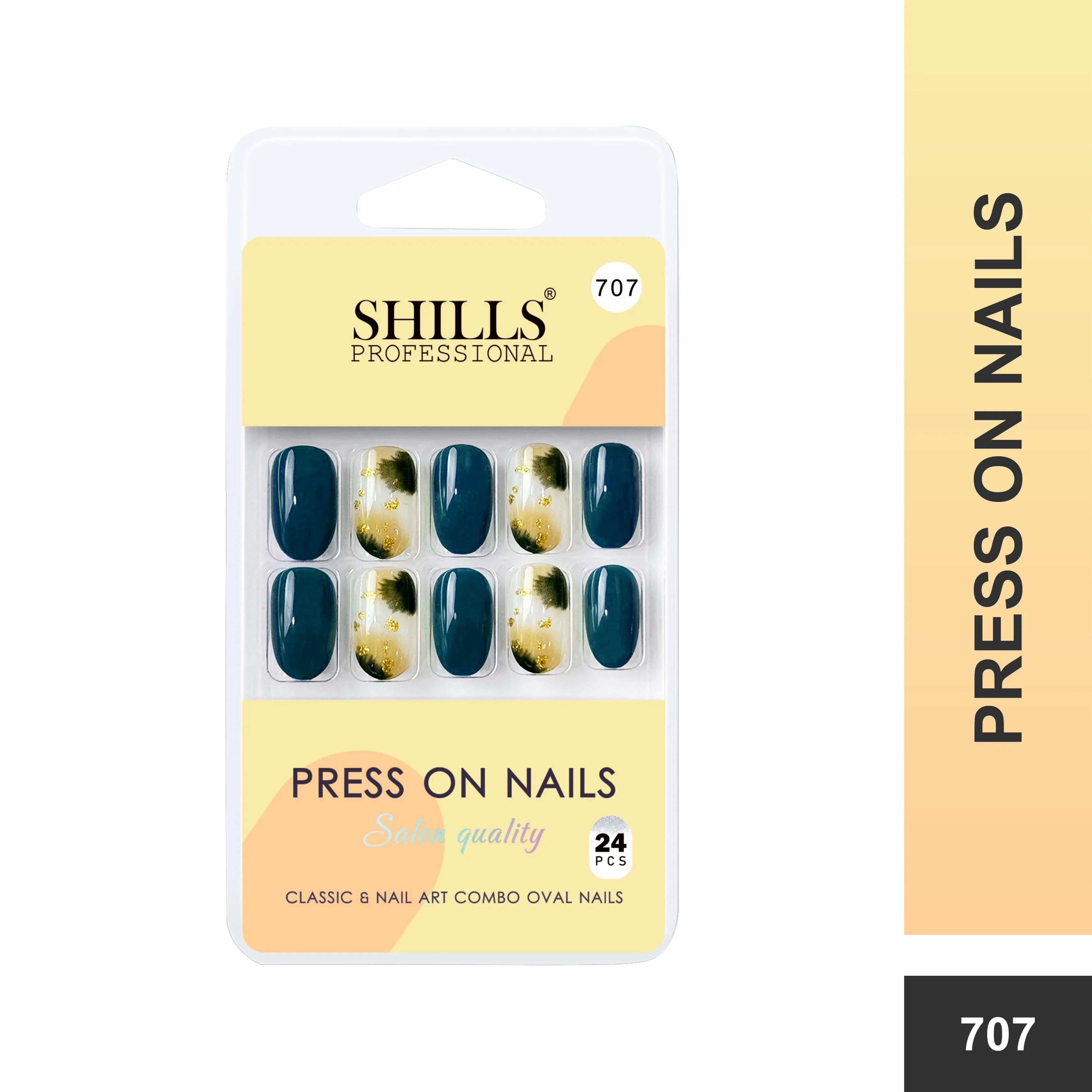 Pure And Nail Art Combo(SPN699-SPN707) - Shills Professional