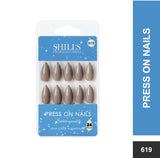 Glossy Solid Color Nails Sharp Almond(SPN605-SPN630)