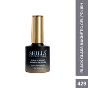 Black Glass Cat Magnetic Gel Polish