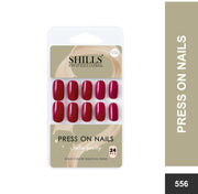 Glossy Solid Color Nails Square(SPN553-SPN578) - Shills Professional
