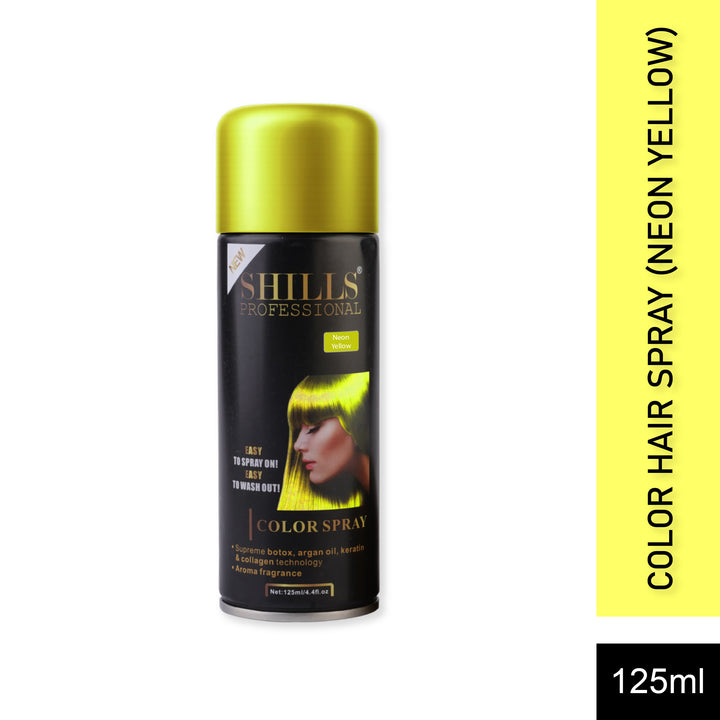 Color Hair Spray-Neon Yellow NYLW