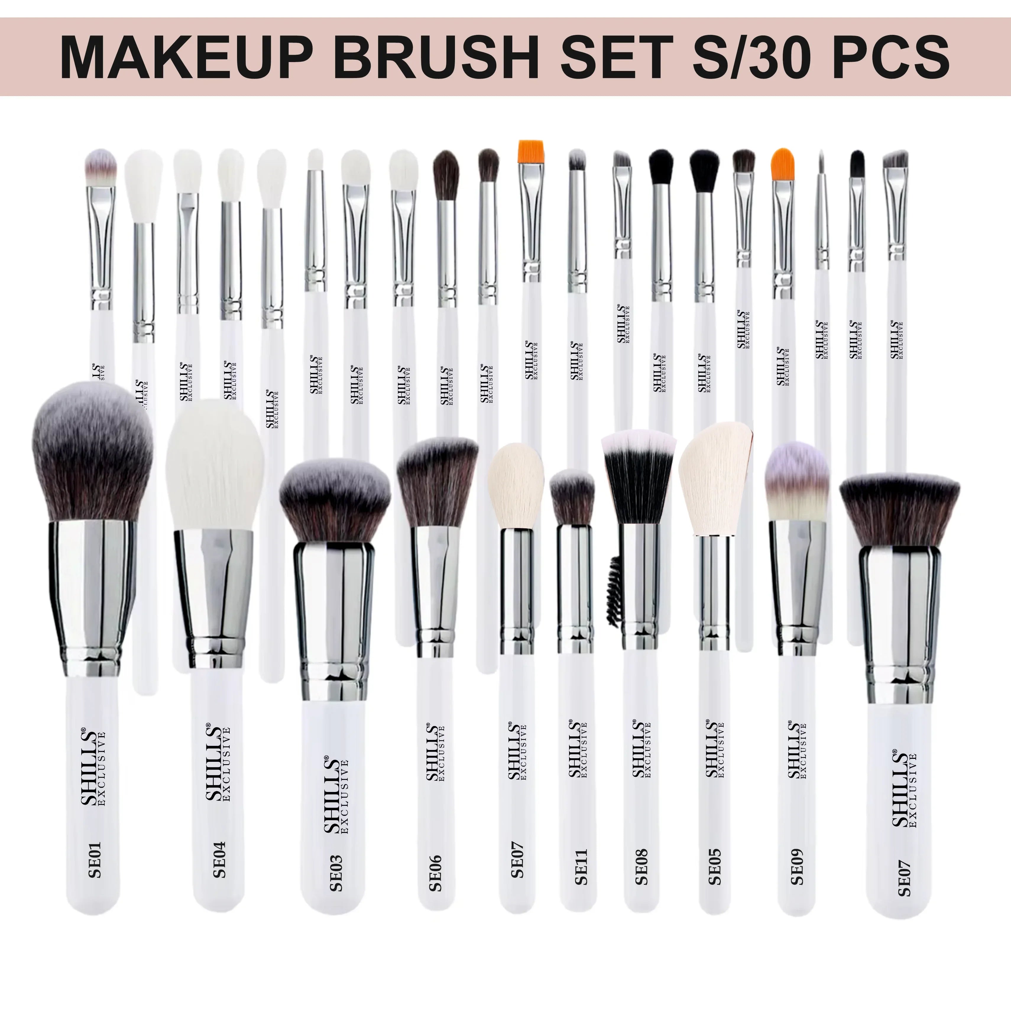 Make Up Brush Set - Shills Professional