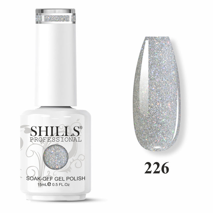 SHILLS PROFESSIONAL UV/LED Glitter Gel Polish 15ml