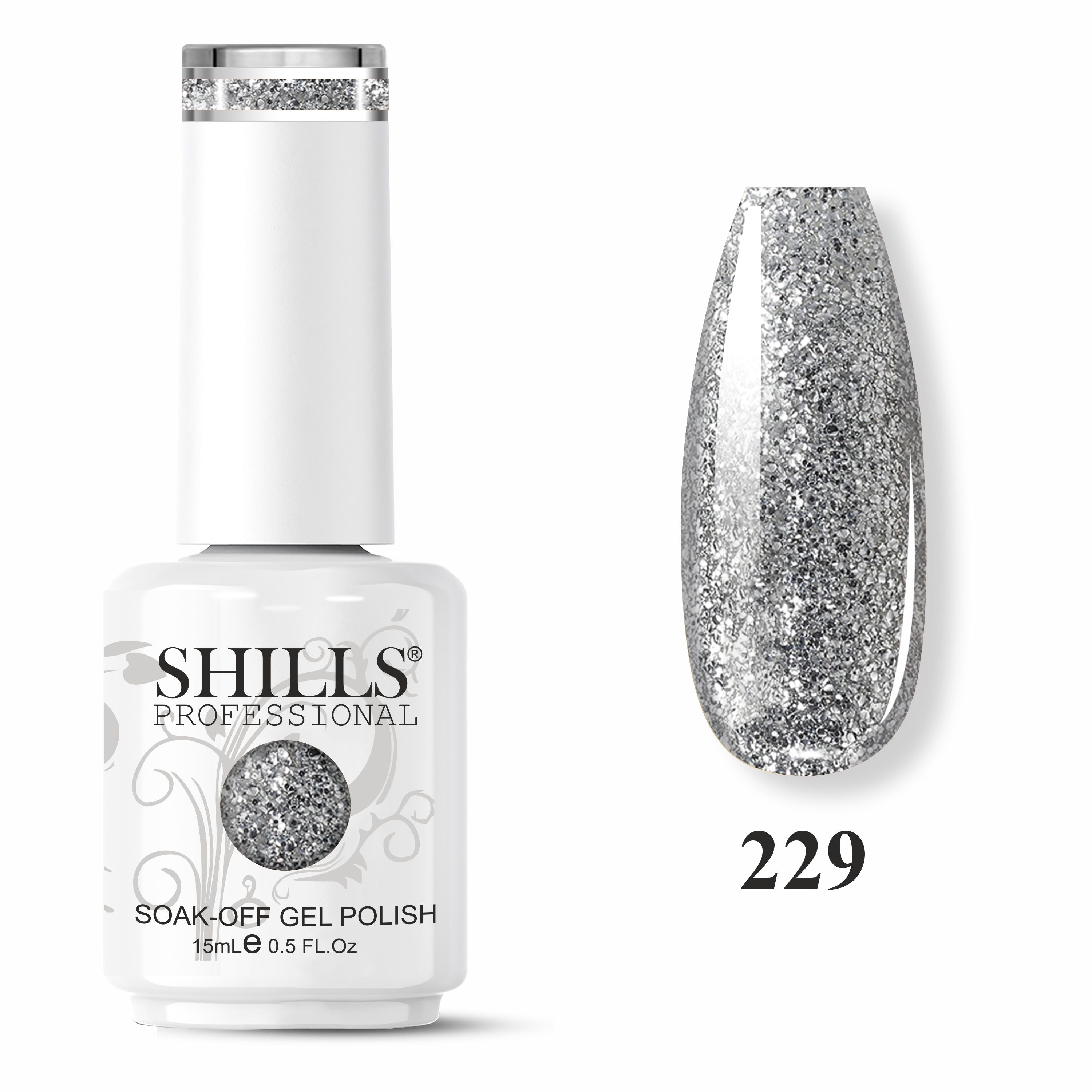 SHILLS PROFESSIONAL UV/LED Platinum Gel Polish 15ml