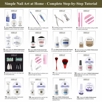 SHILLS PROFESSIONAL UV/LED Platinum Gel Polish 15ml
