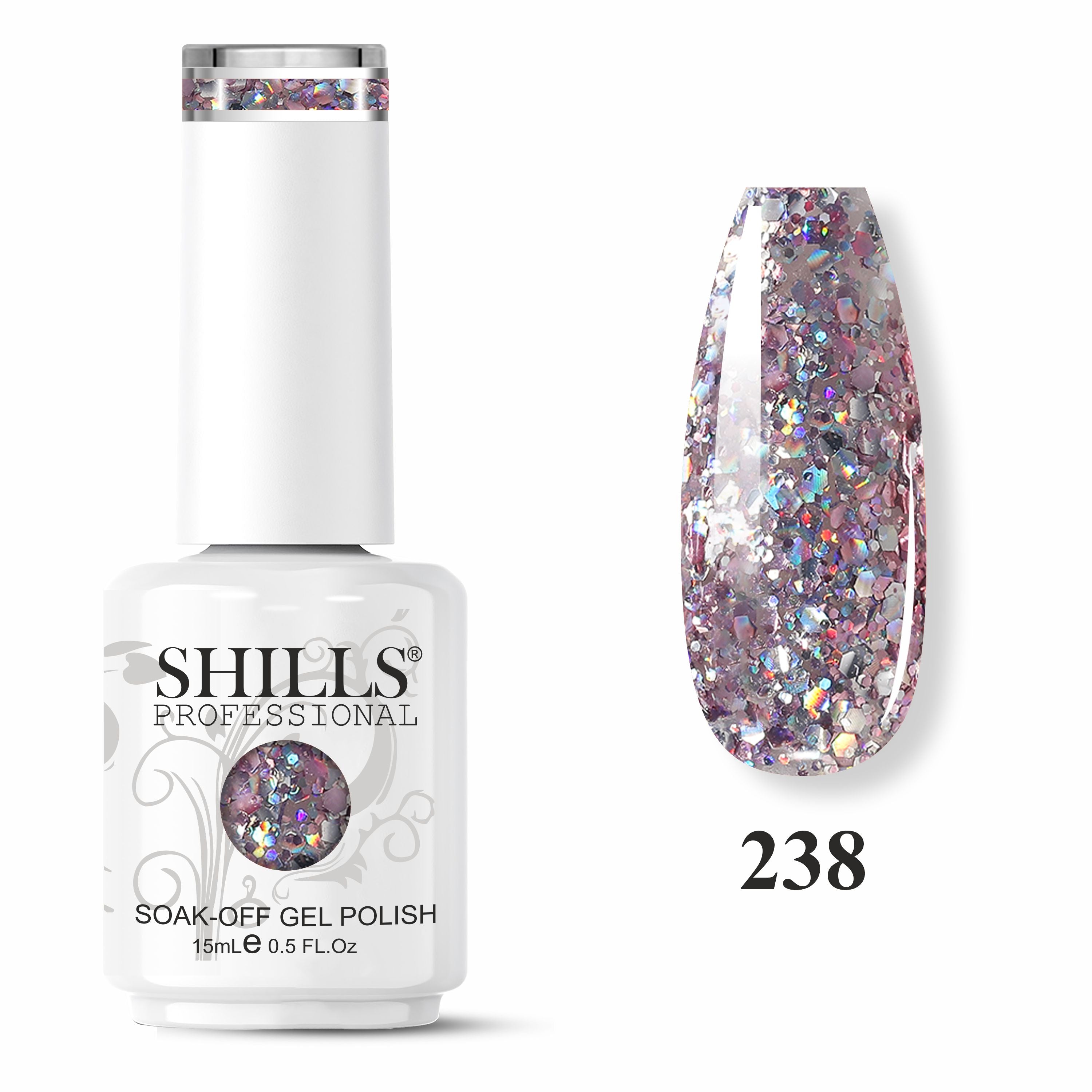 SHILLS PROFESSIONAL UV/LED Shiny Diamond Gel Polish 15ml