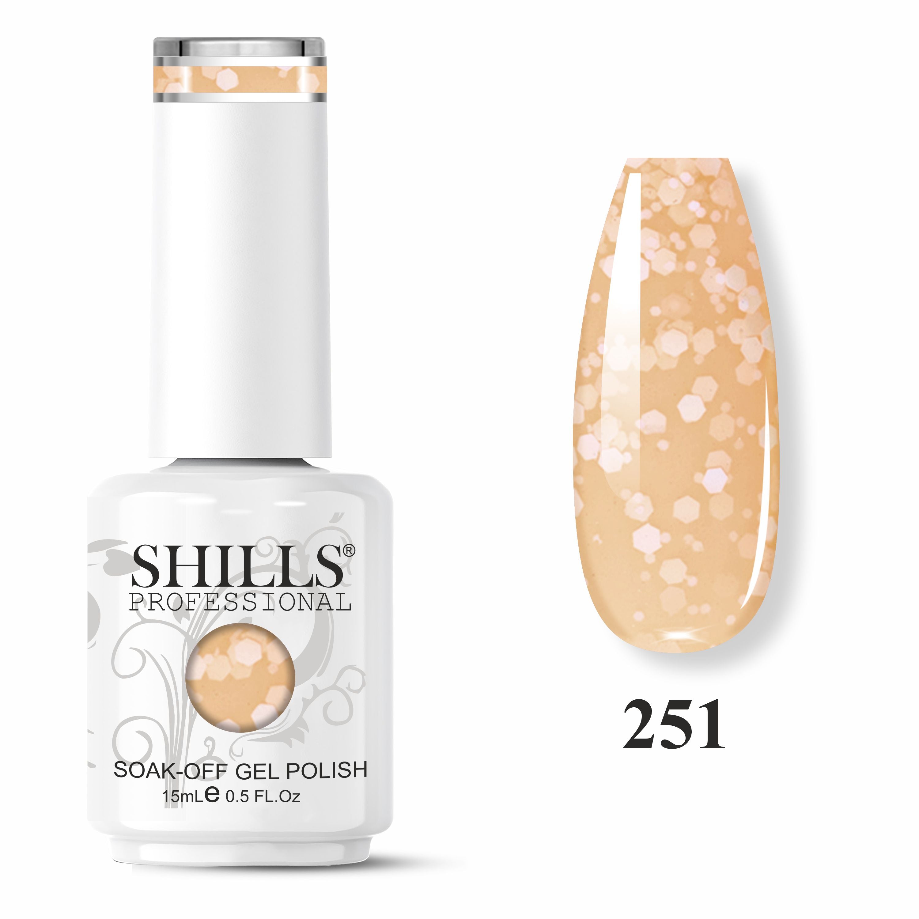 SHILLS PROFESSIONAL UV/LED Snowflake Gel Polish 15ml