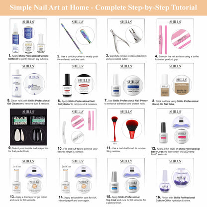 SHILLS PROFESSIONAL UV/LED Snowflake Gel Polish 15ml