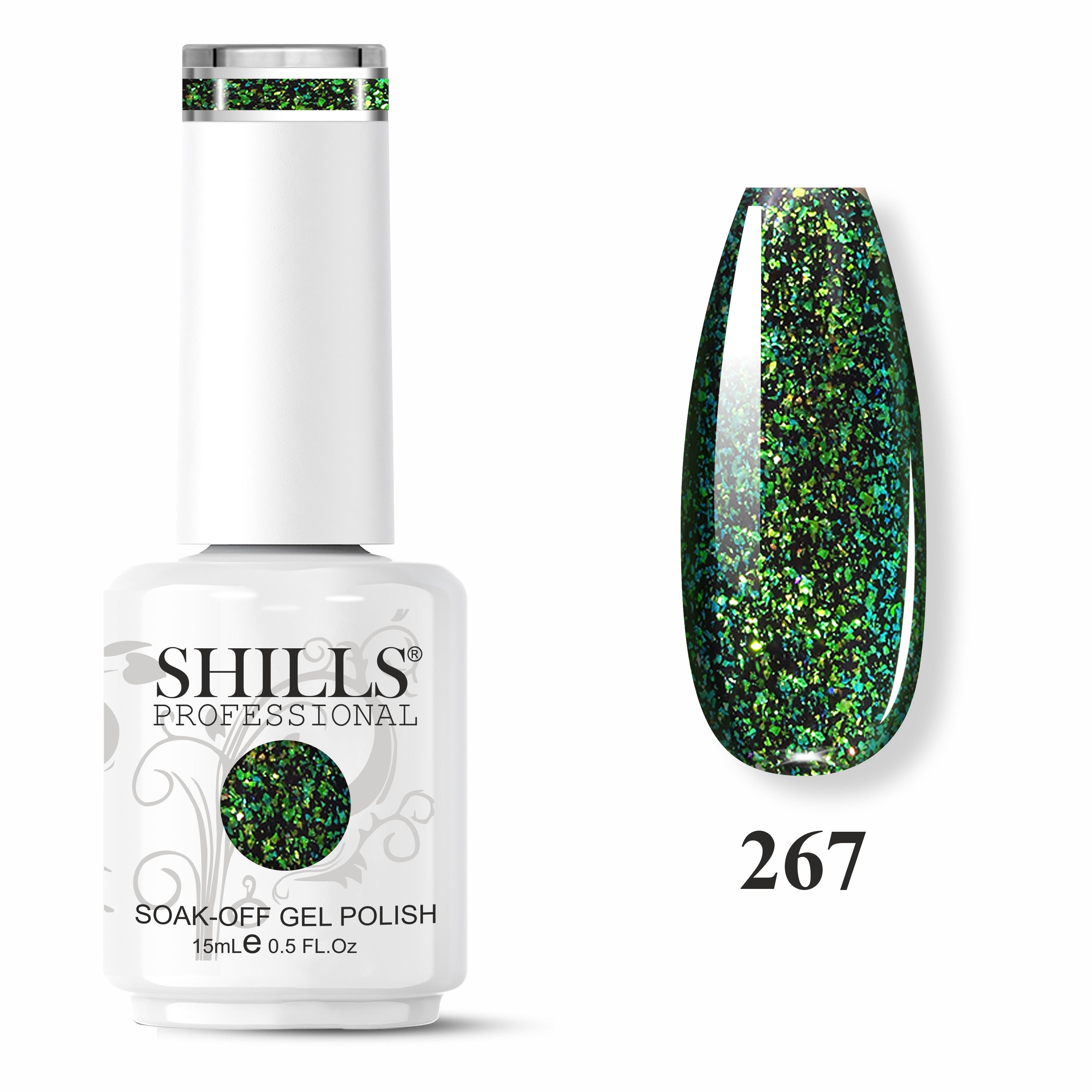 Shills Professional Fireworks UV/LED Gel Nail Polish 15ml SPG267-SPG272