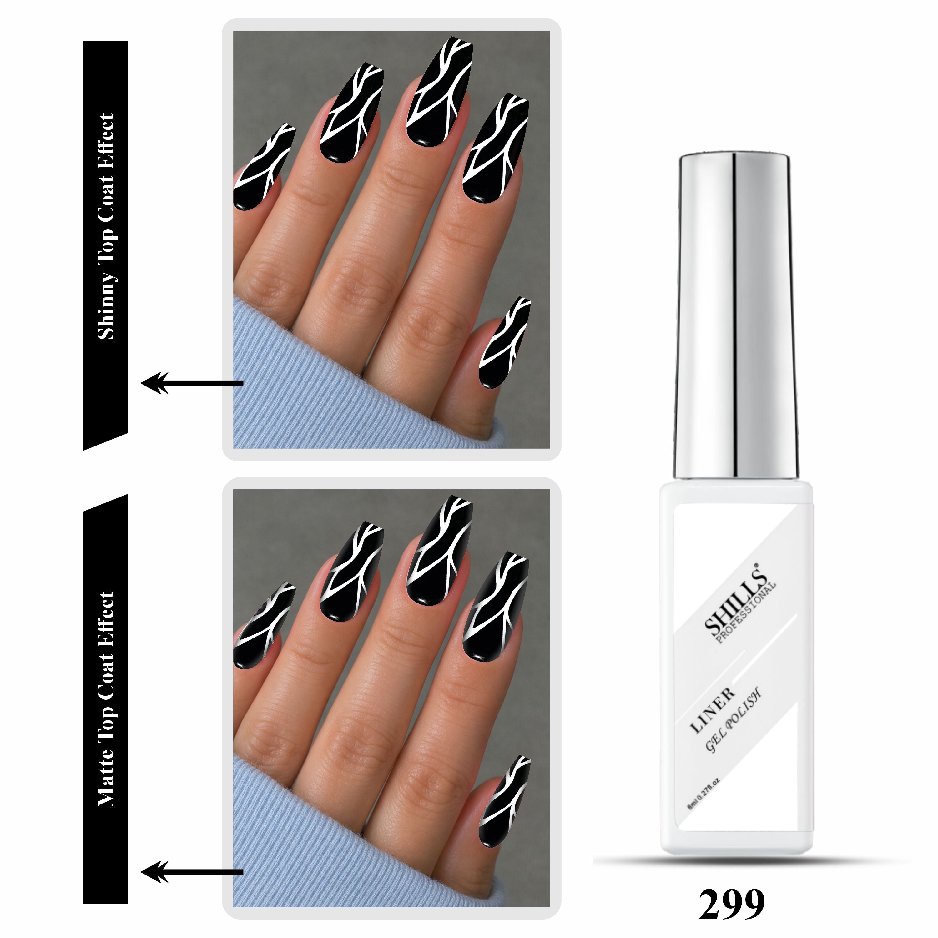SHILLS PROFESSIONAL UV/LED Liner Gel Polish 15ml