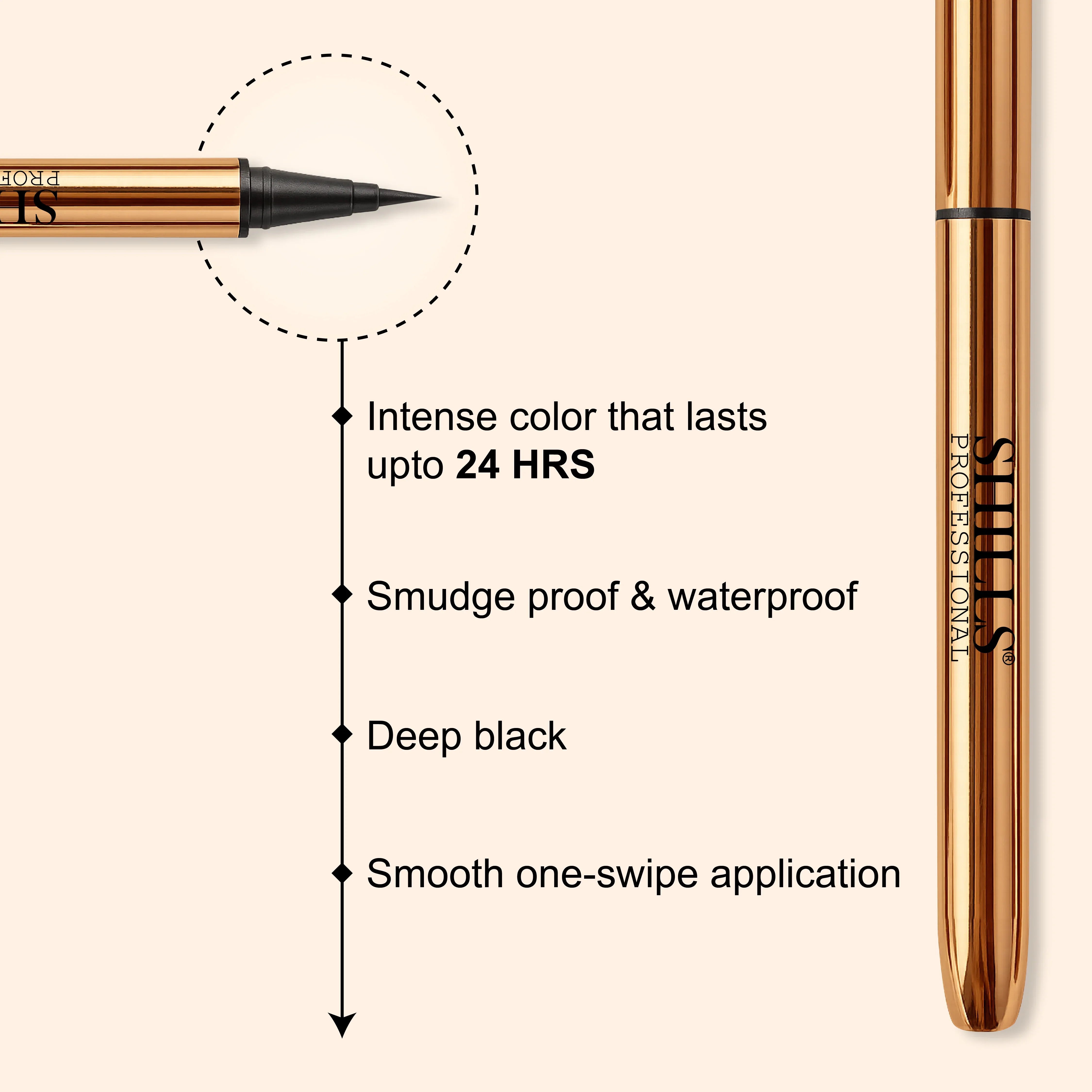 Midnight Noir Eyeliner - Shills Professional