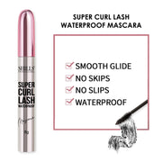 Super Curl Lash Waterproof Mascara - Shills Professional