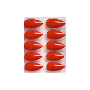 Glossy Solid Color Nails Sharp Almond(SPN631-SPN656) - Shills Professional