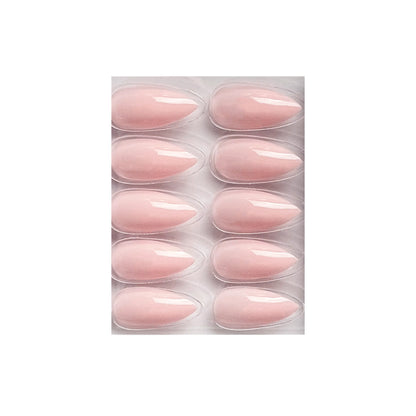 Glossy Solid Color Nails Sharp Almond(SPN631-SPN656) - Shills Professional