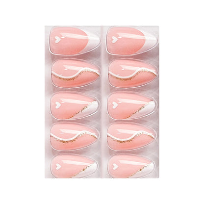 Nail Art Nails Short Almond(SPN687-SPN690) - Shills Professional