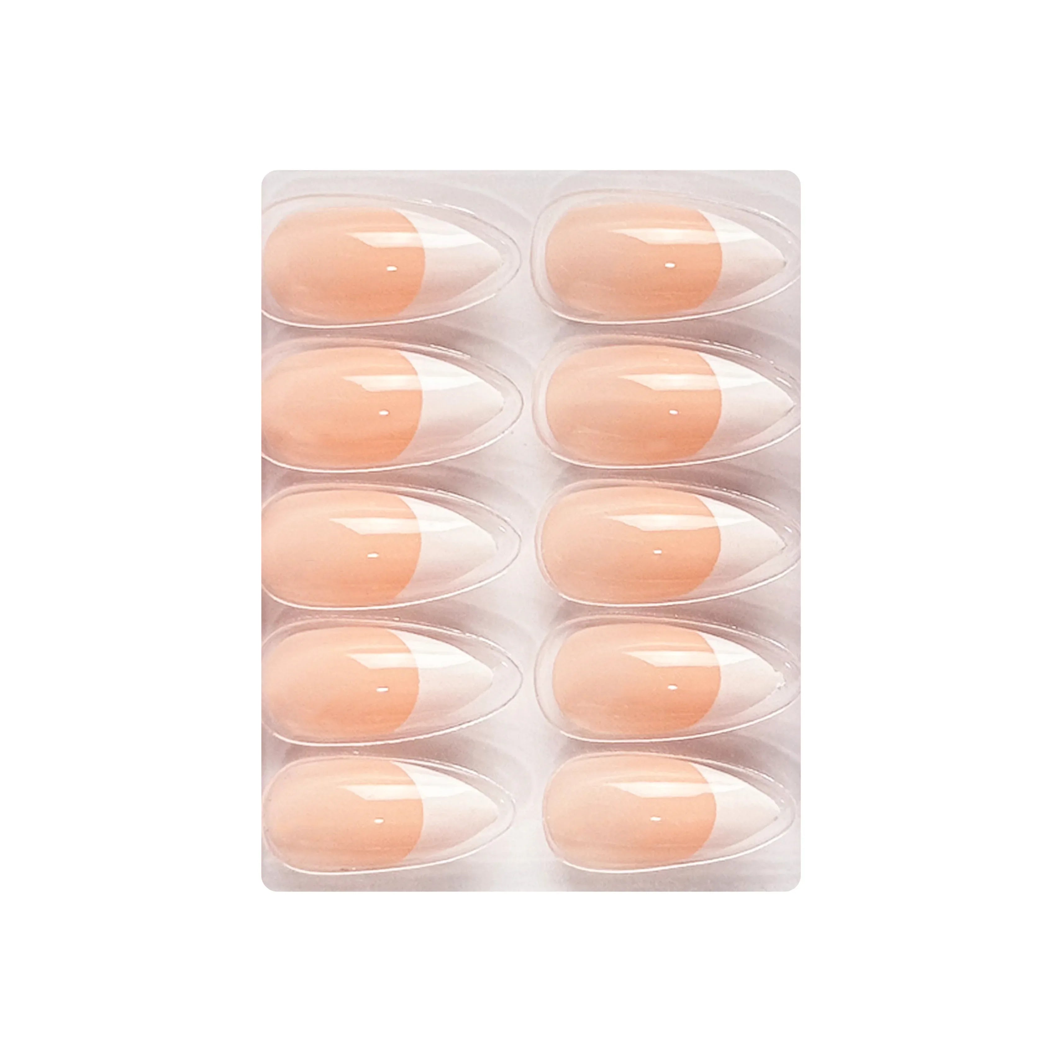 French Nails Sharp Almond (SPN734-SPN746) - Shills Professional