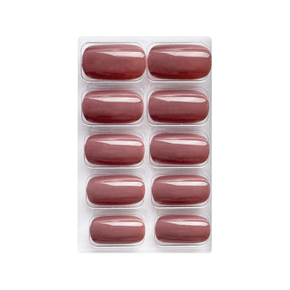 Glossy Solid Color Nails Square(SPN553-SPN578) - Shills Professional
